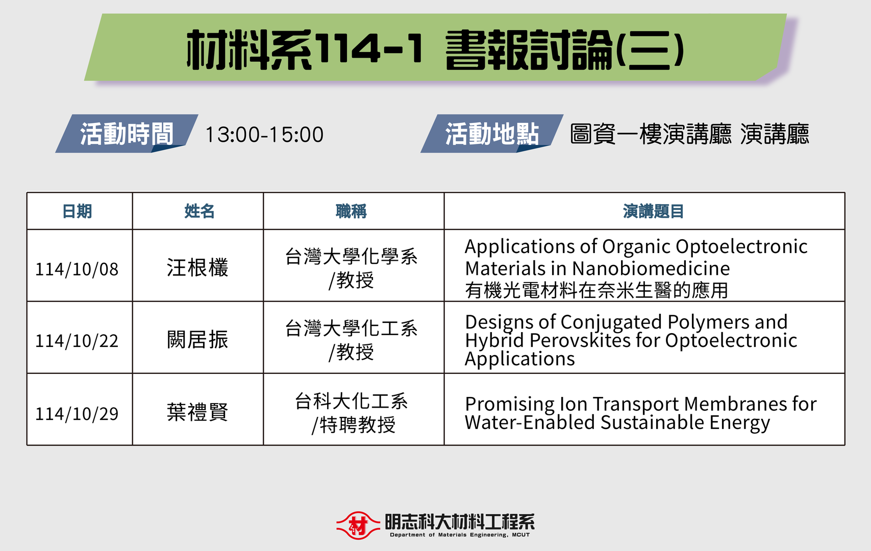 材料系114-1書報討論(三)圖片